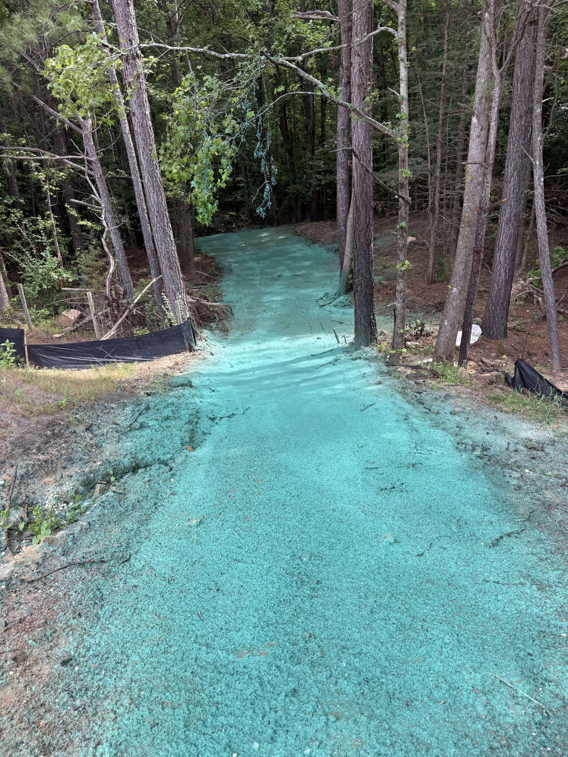 Silt fence & sediment control — hydroseeding and erosion control in Raleigh, NC