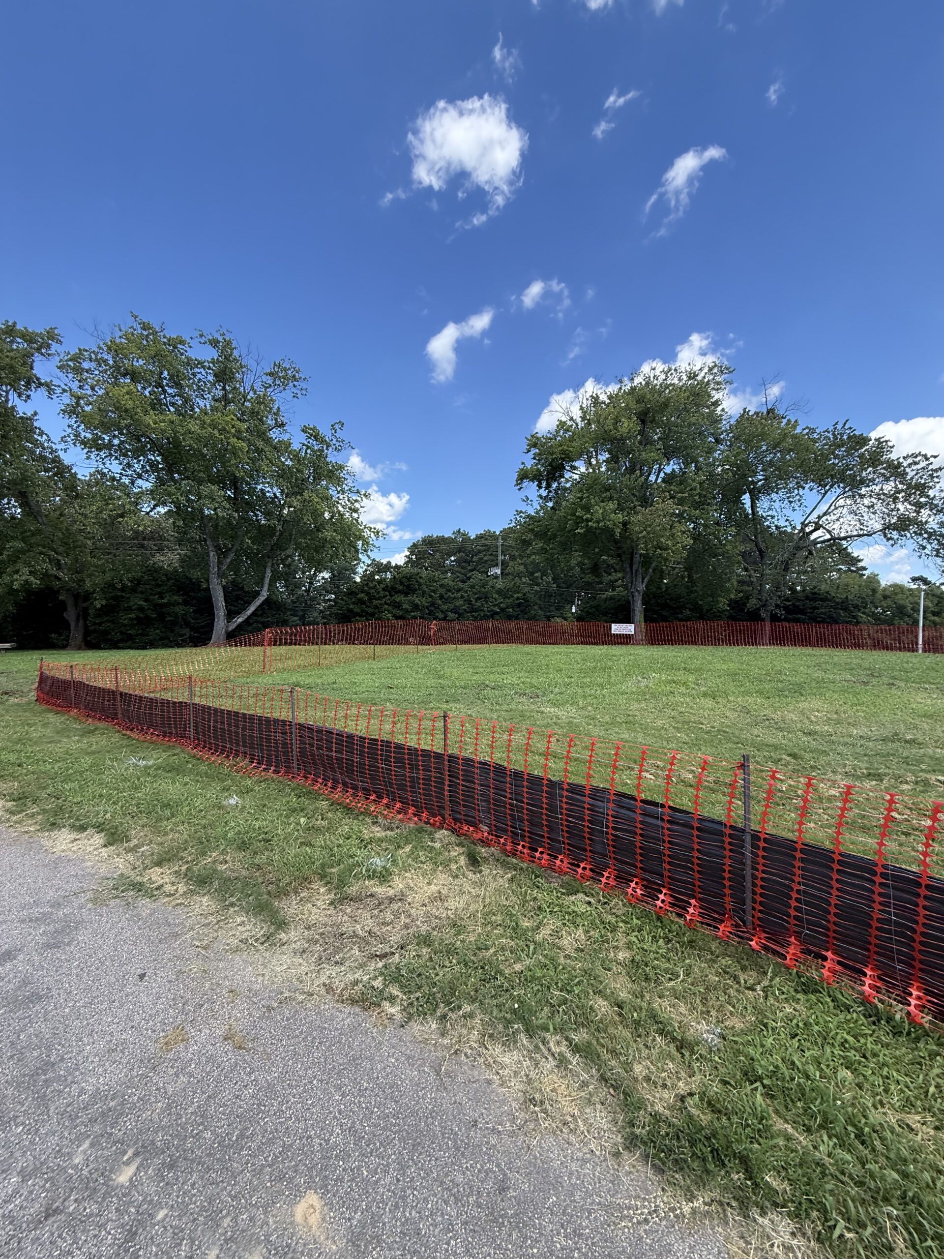 River bank — Moncure — hydroseeding by NC Lawnstar in Chatham County, NC